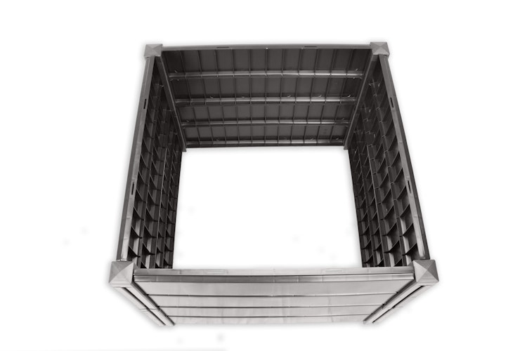 KHW Hochbeet Demeter Größe M - B 82 x T 82 x H 61 cm - 336 l