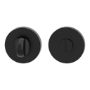 Vorschaubild Griffwerk Rosettenpaar rund GK4 -Graphitschwarz Schraubtechnik -WC