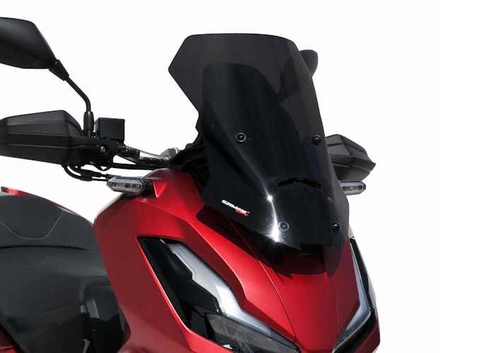 ERMAX Windschutzscheibe Sport Acrylic durchsichtig Schwarz getönt für HONDA ADV 350