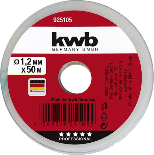 kwb Maurerschnur  50m 1,2 mm grün 925105