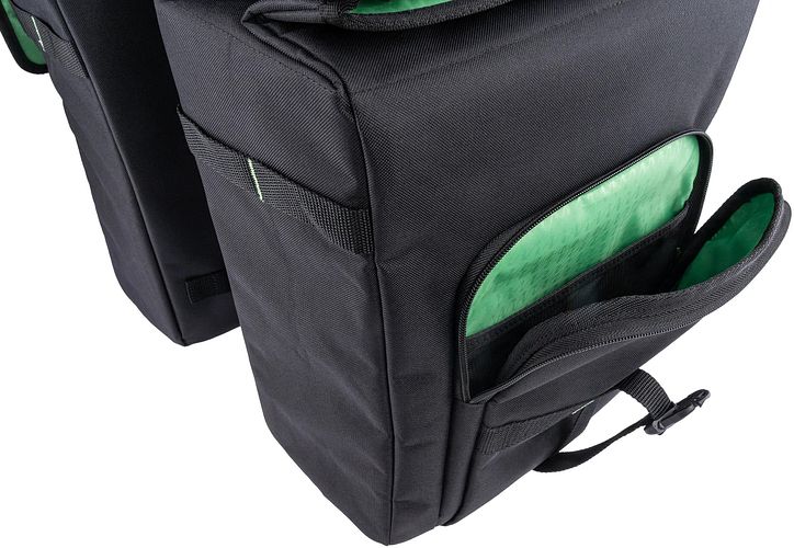 CONTEC Doppeltasche Via Weekender schwarz