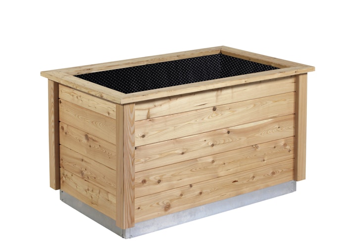 KGT Hochbeet Woody light aus Lärchenholz - 630 l