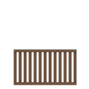 Vorschaubild TraumGarten Vorgartenzaun Raja WPC 149x85 cm