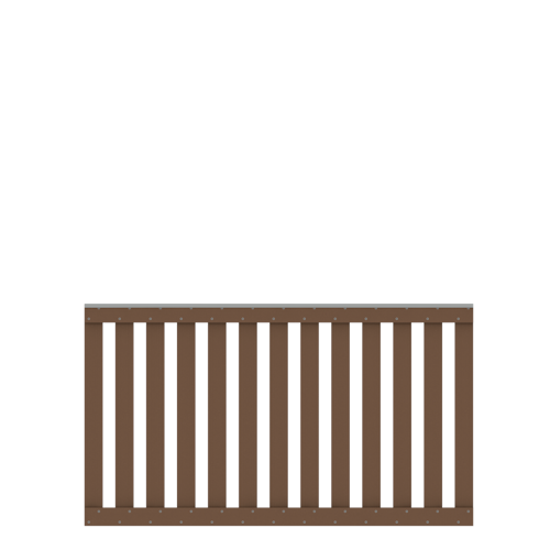 TraumGarten Vorgartenzaun Raja WPC 149x85 cm