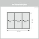 Vorschaubild Karibu Gartensauna Saunahaus Caapi 2 inkl. gratis Sauna-Zubehörset im Wert von 234,94 €