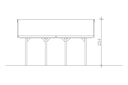 Vorschaubild Skan Holz Wallgau - Satteldach Doppelcarport Breite 620 cm