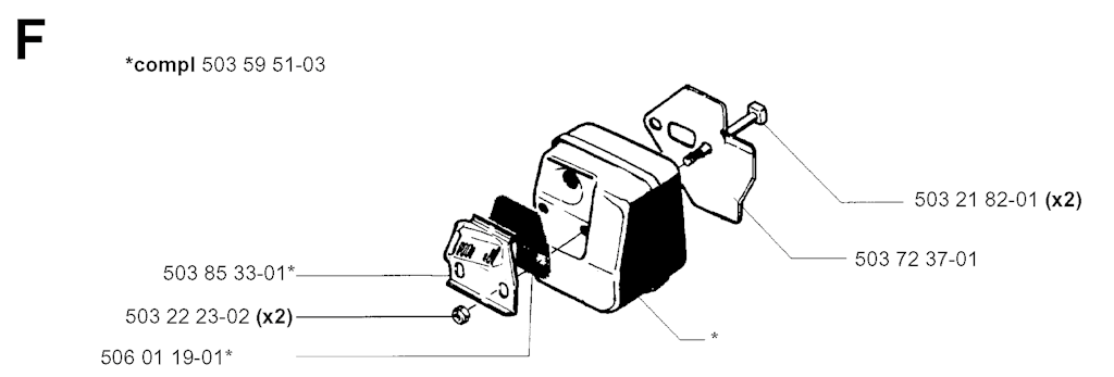 Explosionszeichnung Ersatzteile