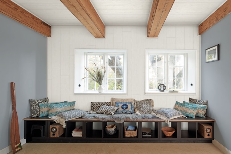 RESTPOSTEN SALE MEISTER Dekorpaneele MeisterPaneele. tertio DP 250 Pinie arcticweiß 4099 - 1280 mm