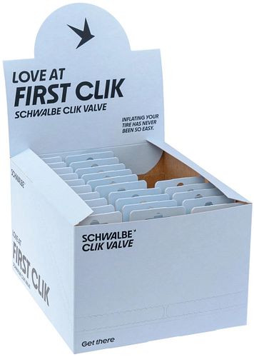 Schwalbe Clik Valve Ventil silber