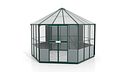Vorschaubild Vitavia Gewächshaus/Vogelvoliere Circus 9000 inkl. 3 Seitenfenstern - 9,0 m²