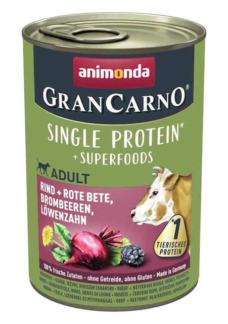 animonda Gran Carno Superfoods 400g Dose HundenassfutterVorschaubild