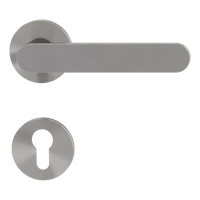 Griffwerk VAYA 291 AVUS fast2fix Fast2Fix Rosetten rund Profilzylinder Samtgrau