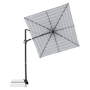 Vorschaubild doppler Pendelschirm myZONE 210 x 210, Aluminium Anthrazit / 100 % Polyester 180 g/m²