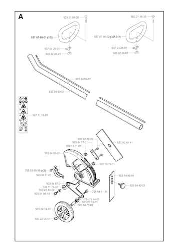 Husqvarna Rasentrimmer 20010100001 322E