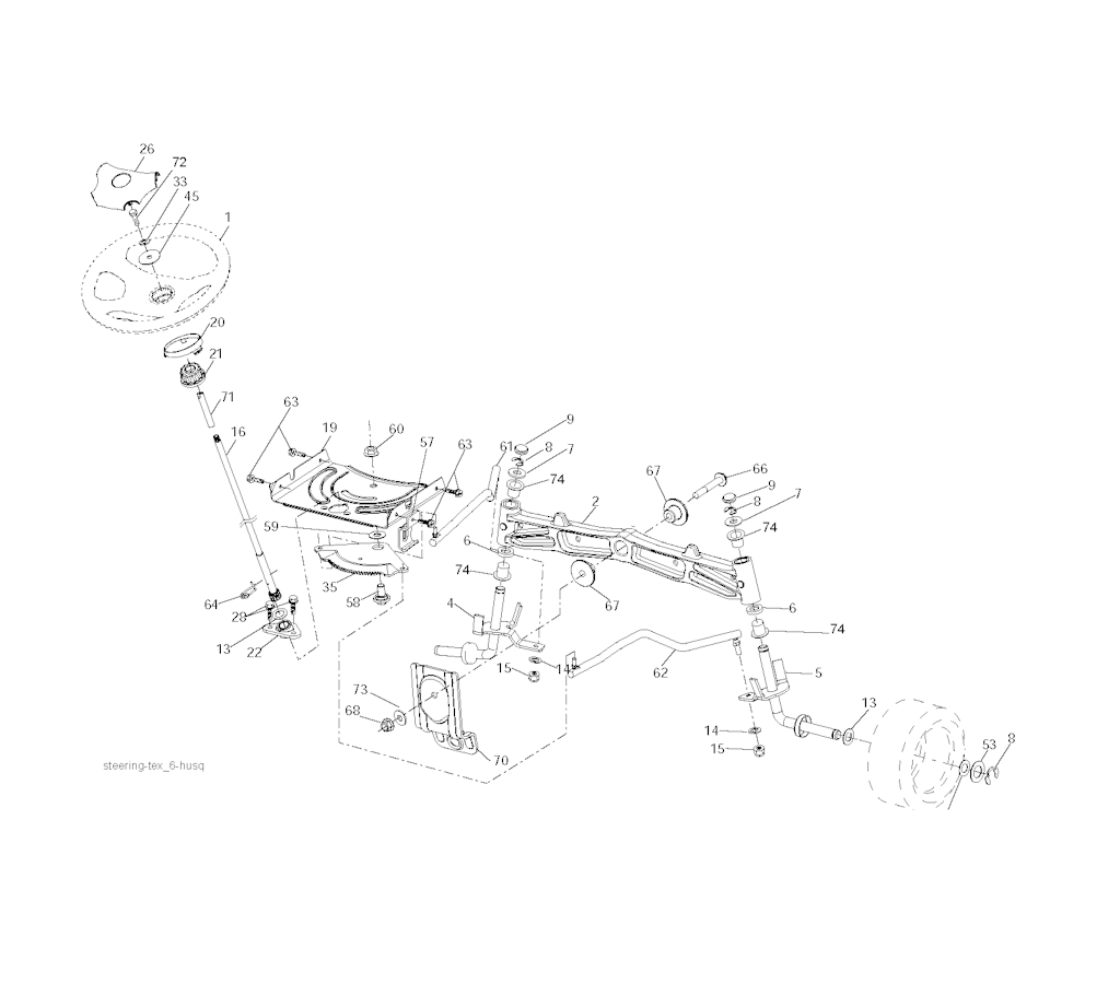 Explosionszeichnung Ersatzteile