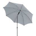 Vorschaubild doppler Mittelmastschirm myZONE 200 Manual, Stahl Anthrazit / 100 % Polyester 180 g/m² 