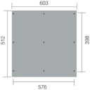 Vorschaubild Weka Doppelcarport 618
