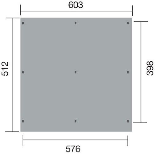 Weka Doppelcarport 618