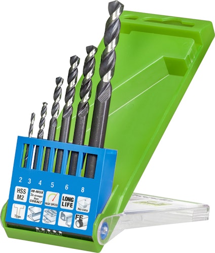 kwb Akku Top HI-NOX HSS Bohrersatz 6 tlg 258806