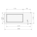 Vorschaubild Karibu Gartenhaus Gerätehaus Dana inkl. Schleppdach - 14 mm