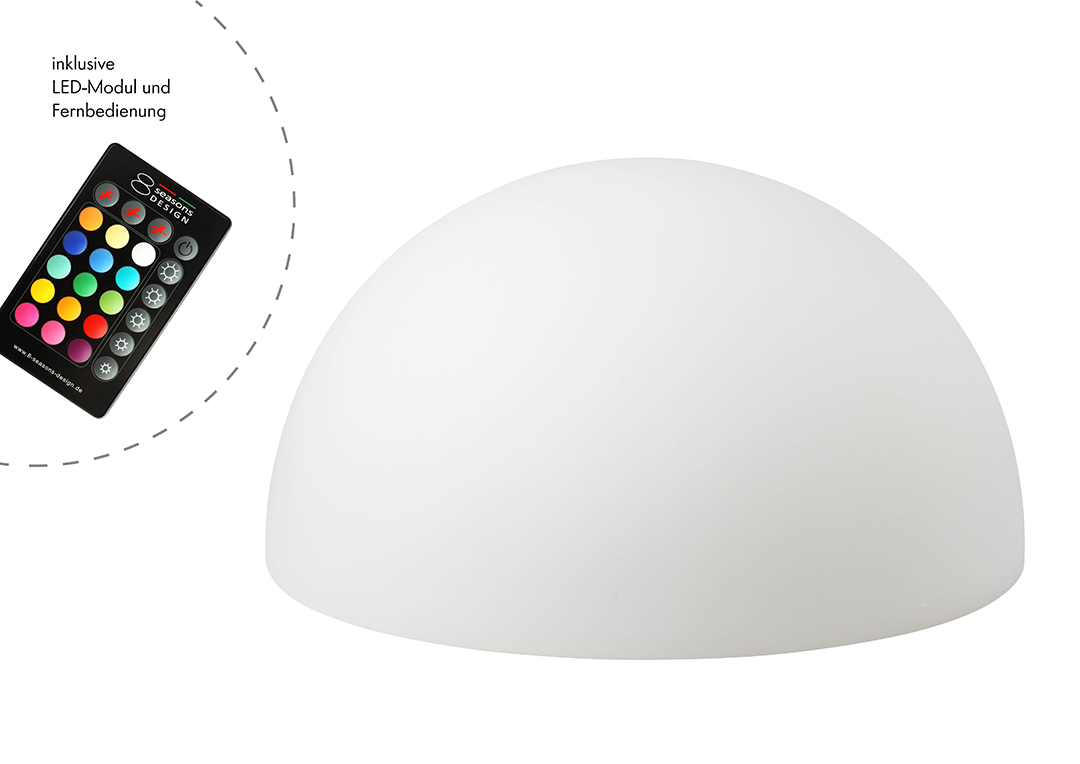 8 seasons design LED-Dekoleuchte Shining Sunrise (RGB), verschiedene Größen