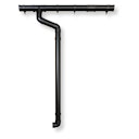 Vorschaubild Kunststoff Dachrinnenset 403Ax für Pultdach/Flachdach Gartenhäuser