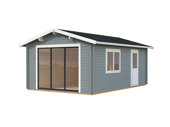 Palmako Gartenhaus Irene 19,0 m² - 44 mm Slide