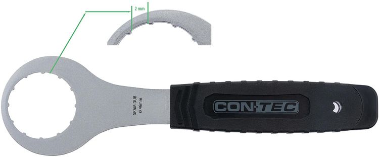 CONTEC Innenlagerabzieher TFP-460 schwarz