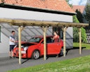 Vorschaubild Weka Anlehn-Carport