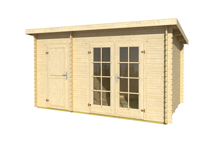 Lasita Maja Gartenhaus Belmont 1 - 28 mm