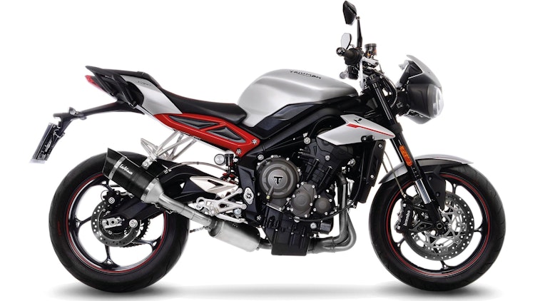 LeoVince SLIP-ON Carbon SBK LV PRO für TRIUMPH STREET TRIPLE 660/765 S/SA2/R/R LRH/RS