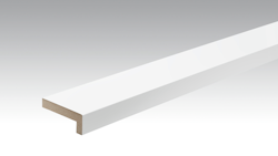 MEISTER Meistercell-ummantelte Profile Winkelabdeckleiste 2380 x 22 x 60 mm 00387 Classic-Weiß