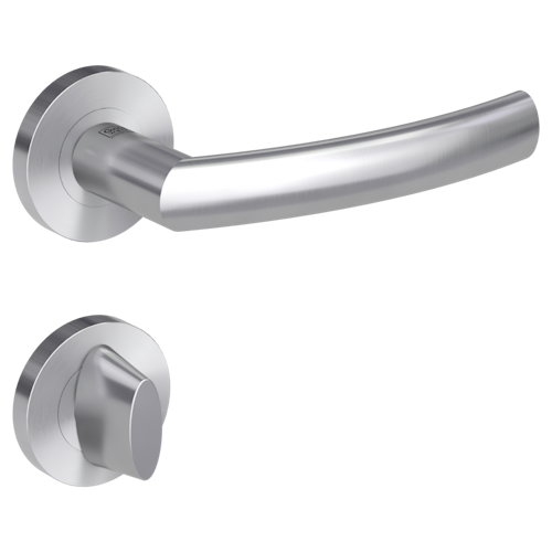 Griffwerk Türgriff LORITA PROFESSIONAL Schraubrosette- Edelstahl matt