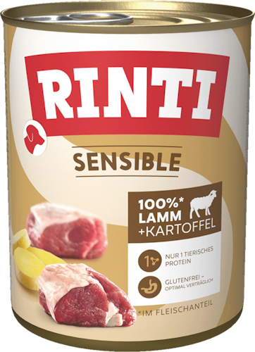 RINTI Sensible 800 Gramm Hundenassfutter