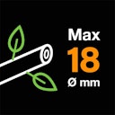 Vorschaubild Fiskars Solid Bypass Basis Gartenschere P121 1057160