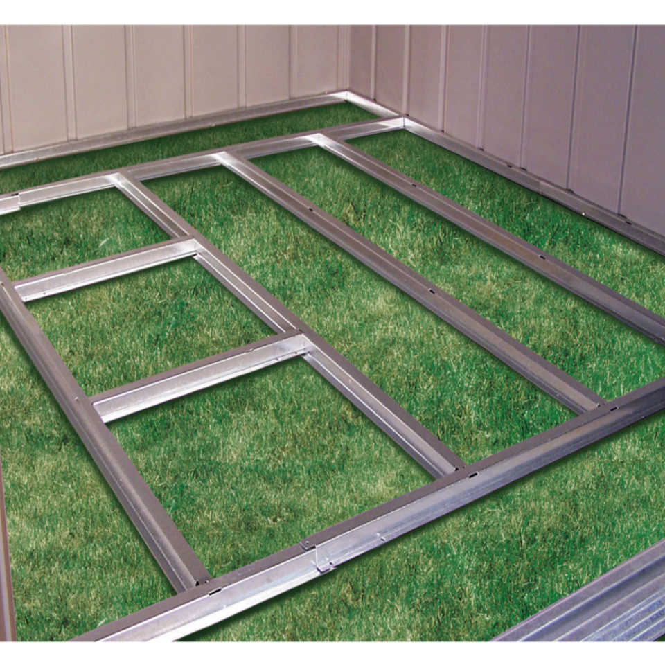 Pergart Fundamentbodenrahmen für Metallgerätehaus Düsseldorf II 64 - 65 - 86