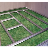 Pergart Fundamentbodenrahmen für Metallgerätehaus Lübeck II 86 - 88 - 89Zubehörbild