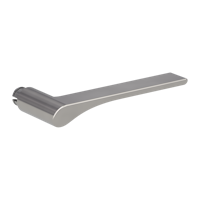 Griffwerk LEAF LIGHT | DESIGN MANUFAKTUR -Samtgrau Griffstück rechts