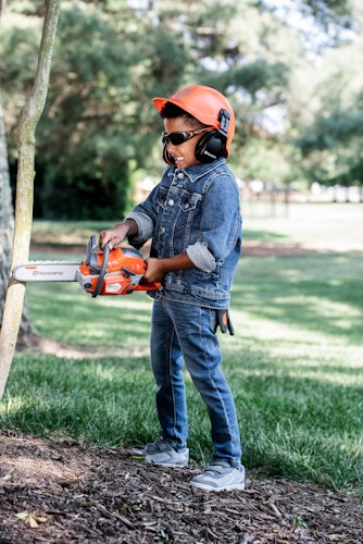 Husqvarna Kinder-Kettensäge 550XP Set Spielzeug-Kettensäge