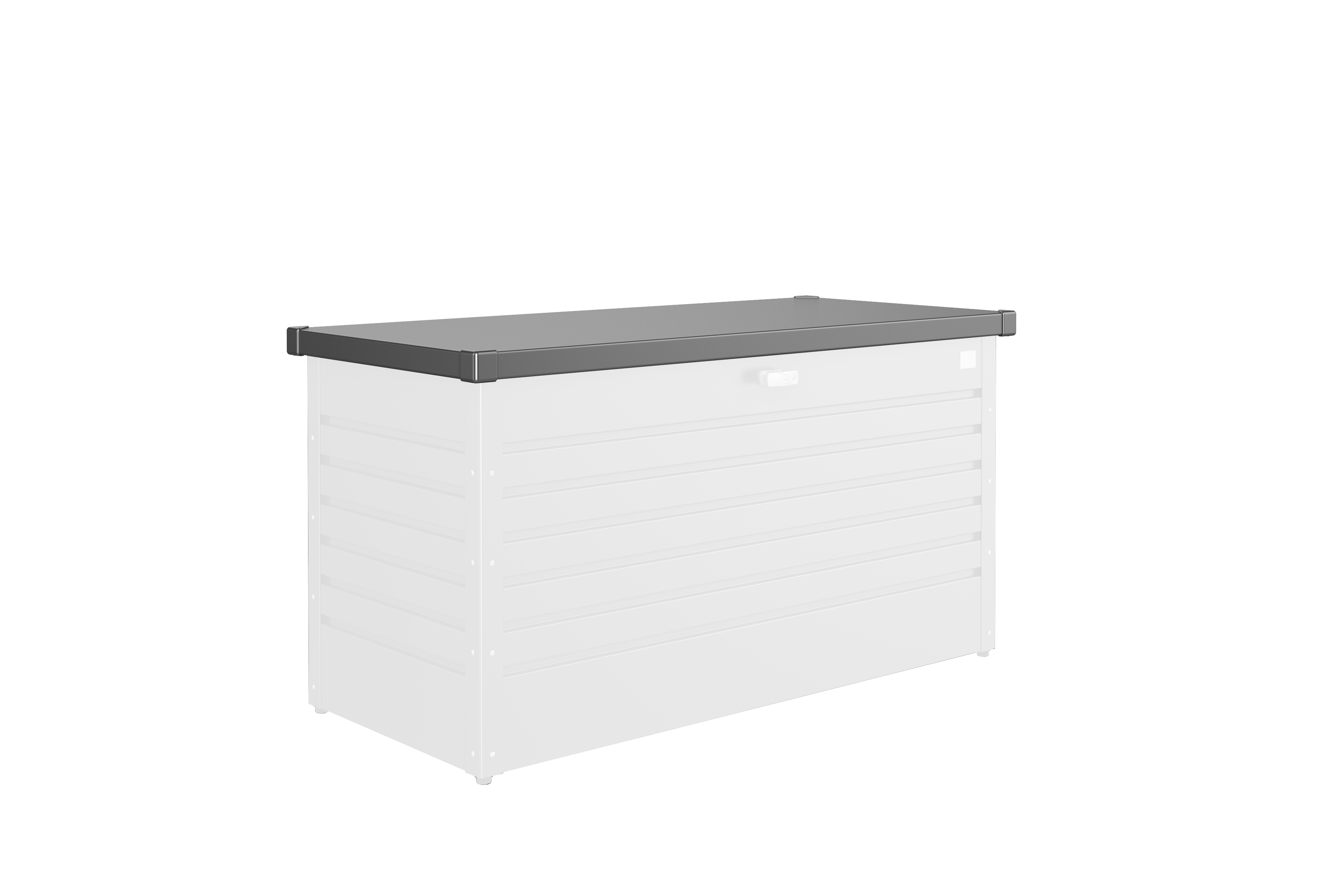 Biohort Deckelpaket für Biohort Freizeitbox Metallbox Gr.200 dunkelgrau-metallic 65091