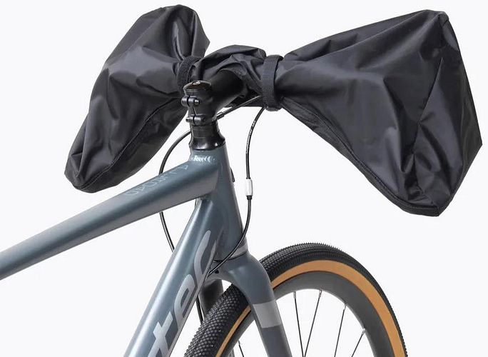 Fahrer Lenkerschutzhaube E-Bike LxB 66 x 30 cm schwarz