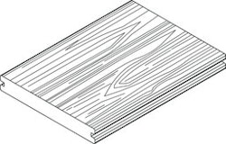 Handmuster OSMO MULTI-DECK Terrassendiele Vollprofil Vintage Braun 20 x 145 mmZubehörbild