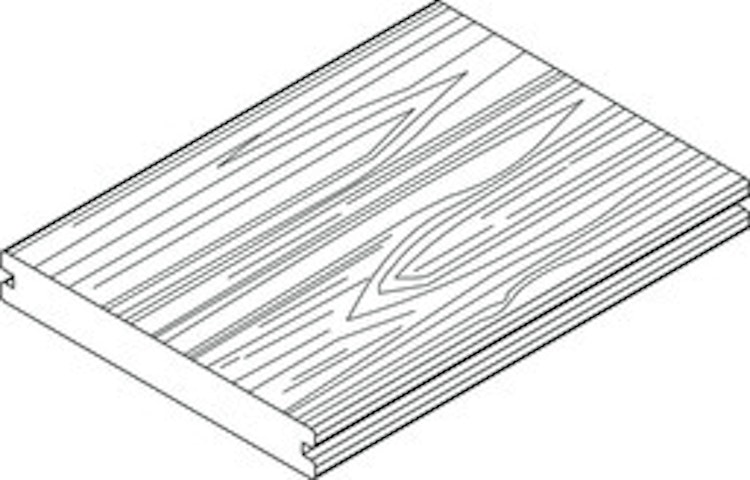 Handmuster OSMO MULTI-DECK Terrassendiele Vollprofil Vintage Sand 20 x 145 mm