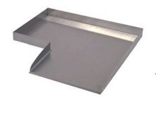 Ubbink Edelstahl Bachlauf Wolga 90° Ecke rechtsZubehörbild