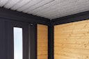 Vorschaubild Wolff Finnhaus Metall-Holzgartenhaus Hybridhaus Alvar - 28 mm