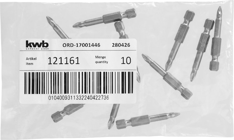 kwb Bit 50mm PZ 1 Industry LS 121161