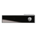 Vorschaubild GRIFFWERK Griffpaar FRAME 1.0 GLAS schwarz glänzend RAL 9005