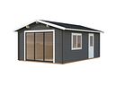 Vorschaubild Palmako Gartenhaus Irene 19,0 m² - 44 mm Slide