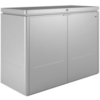 B-Ware Biohort HighBoard Geräteschrank-200 x 84 x 127 cm (Größe 200)-silber-metallic 