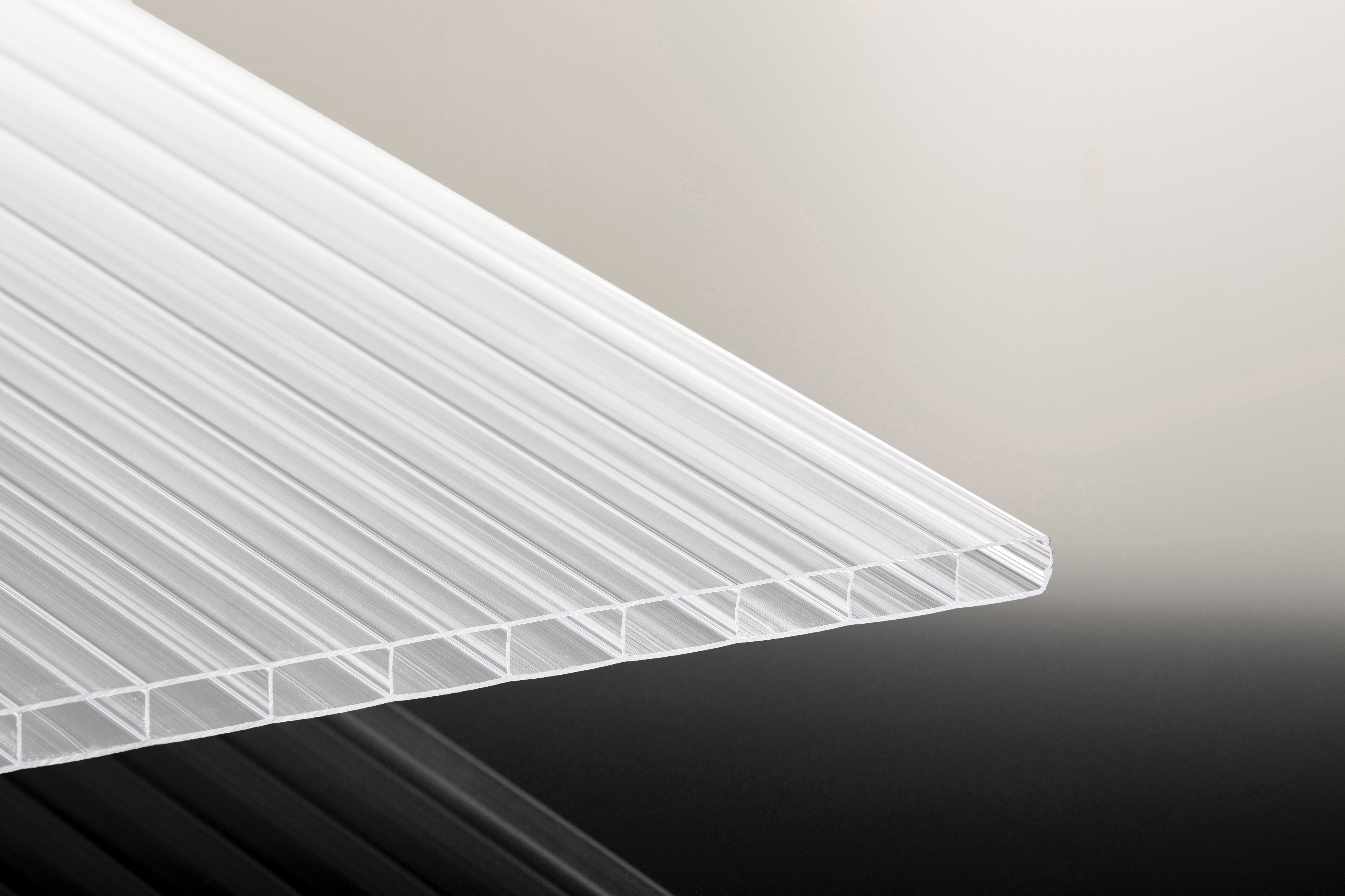 T&J TEJEPOLY POLY BREITKAMMER Stegplatte Weiss-Opal